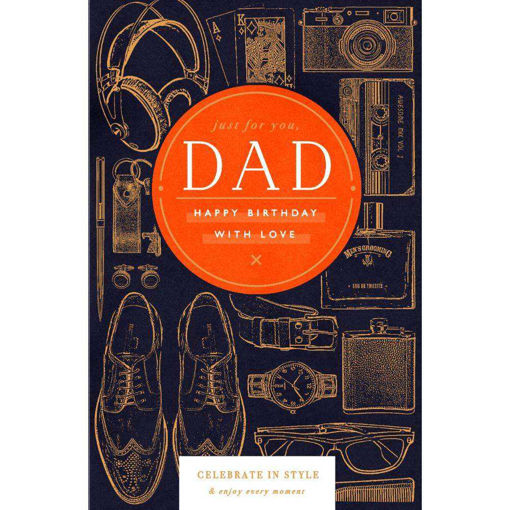 Picture of JUST FOR YOU DAD HAPPY BIRTHDAY CARD